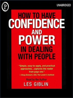 cover image of How to Have Confidence and Power When Dealing with People
